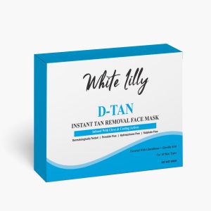White Lilly D-TAN Instant Tan Removal Face Mask Main Image