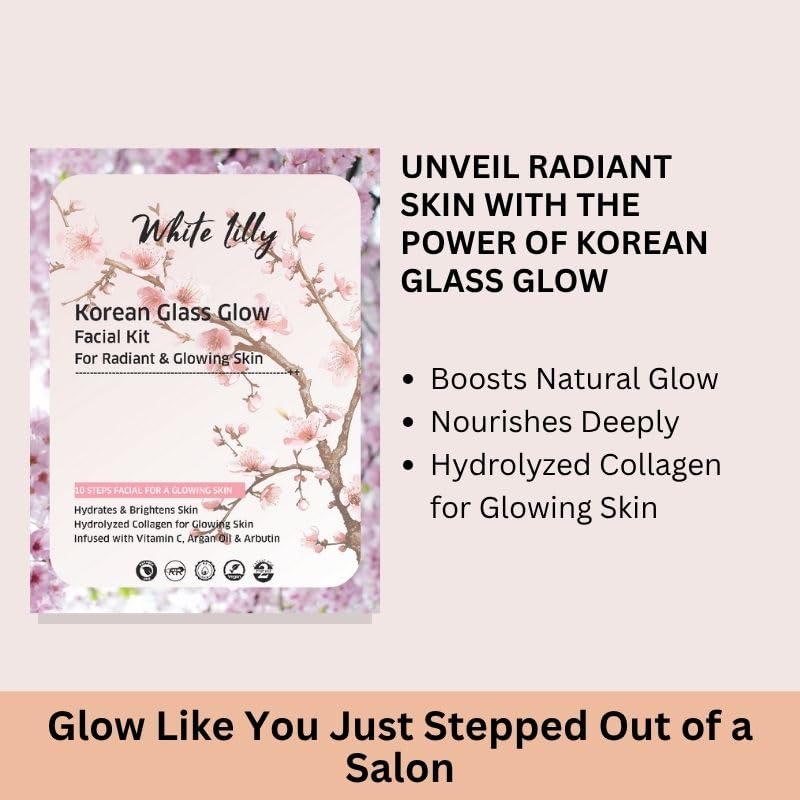 White Lilly Korean Skincare Facial Kit - Image 4