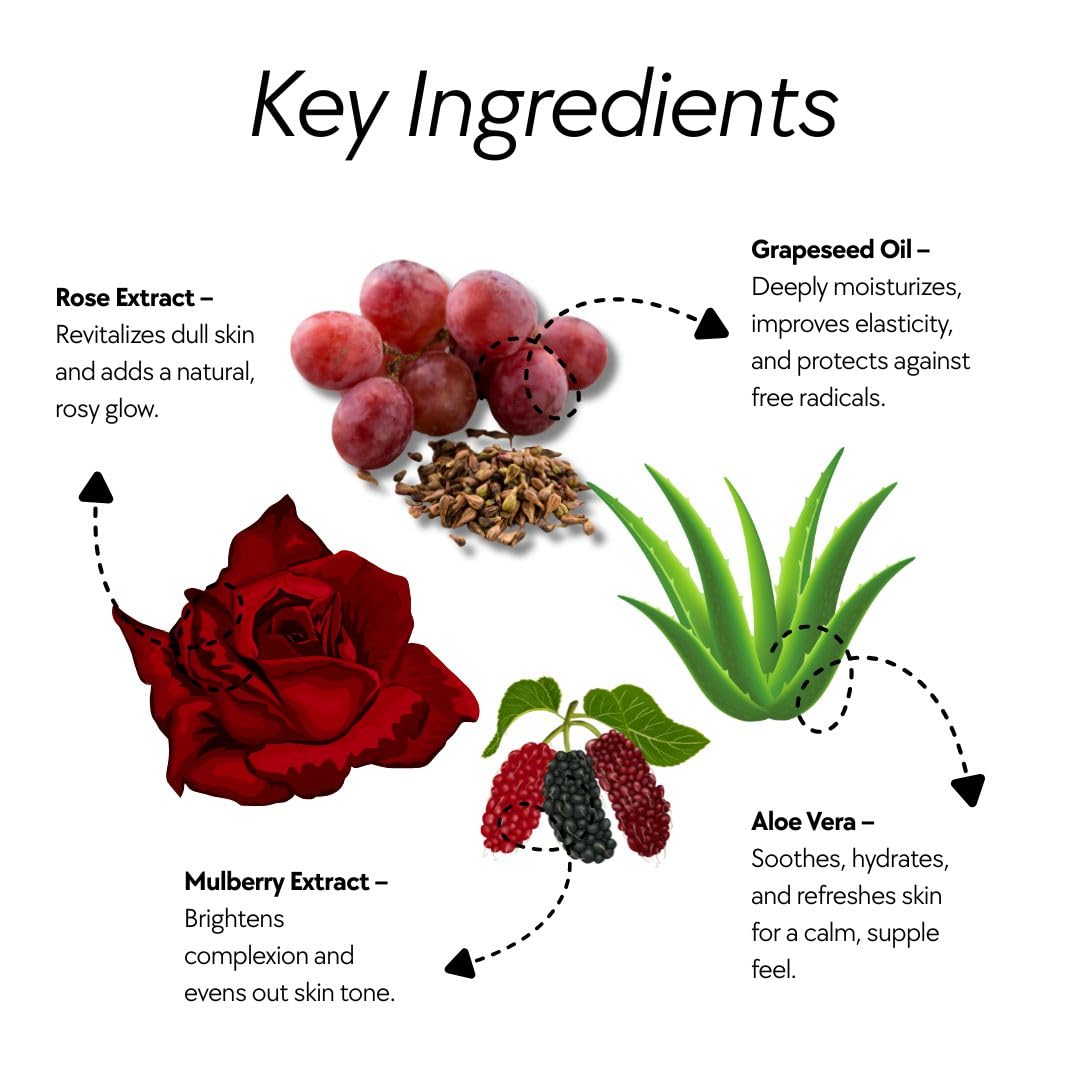 White Lilly Red Wine Facial Kit - Image 3