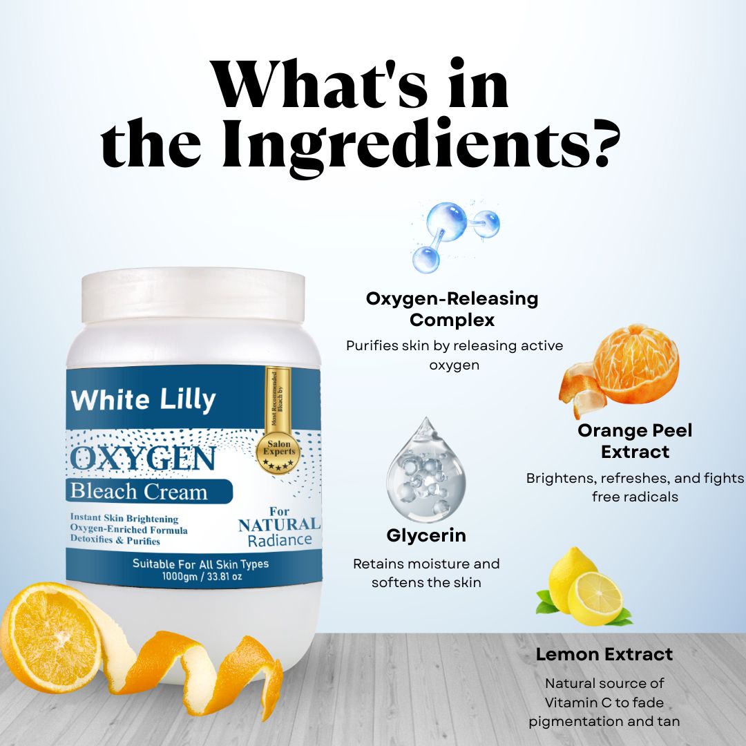 White Lilly Oxygen Bleach Cream - Image 5