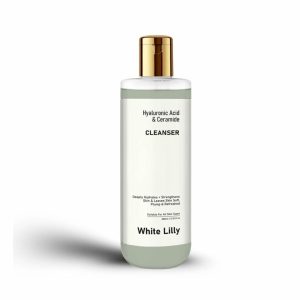 White Lilly Hyaluronic Acid Face Cleanser – Deep Hydration & Skin Strengthening Face Wash