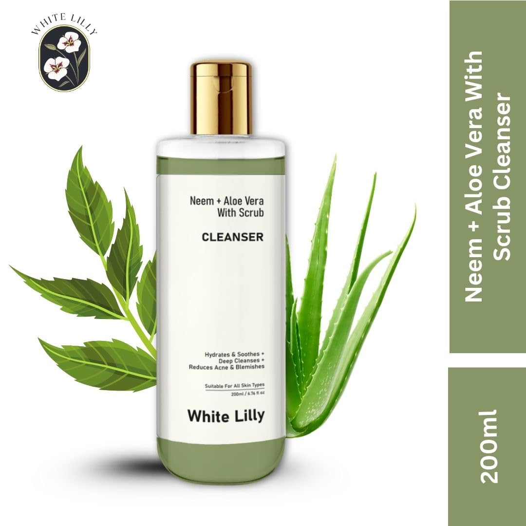 Neem & Aloe Vera Face Cleanser - 200 ml - Image 5